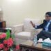 Union Secretary DoSEL calls on Education Minister Sakeena Itoo