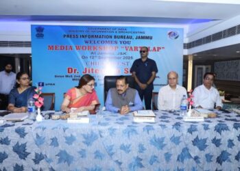 Media acts as an effective bridge between government and people: Dr. Jitendra Singh