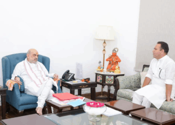 LoP Sunil Sharma meets HM Amit Shah