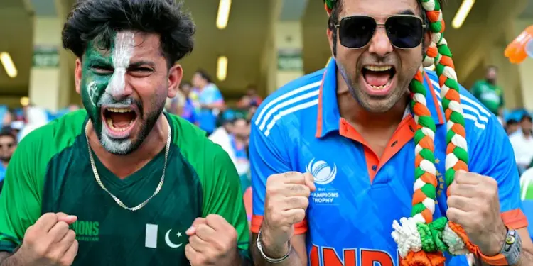 Cricket carnival in Dubai: Fans treat India vs Pakistan final as festival, not war