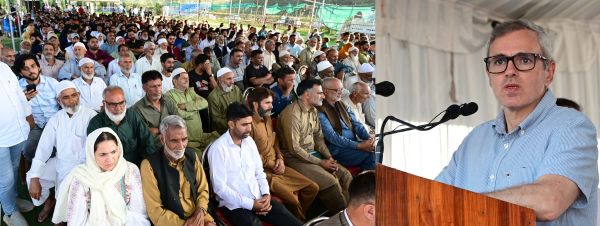 CM Omar Abdullah initiates development projects worth ₹36 cr in Ganderbal