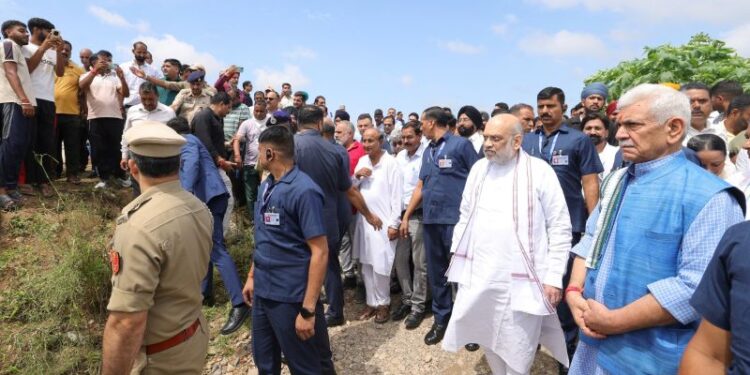 Modi govt committed toward rehabilitation of flood-hit people in J&K: Amit Shah