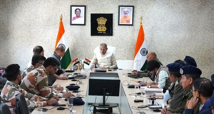 Ladakh LG chairs high-level security review, urges vigilance and unity