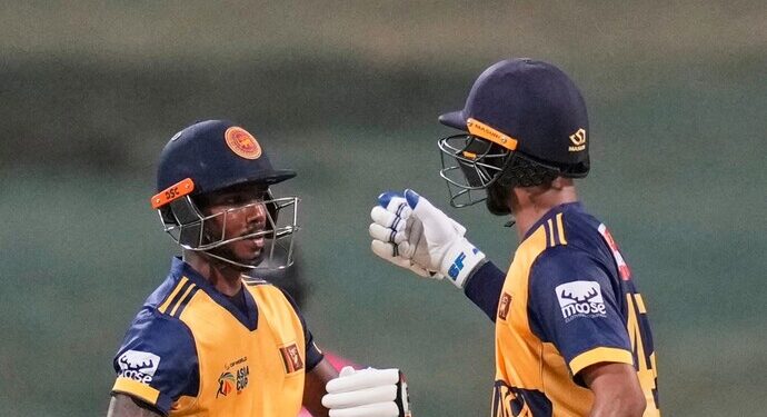 Sri Lanka beat Bangladesh by six wickets in Asia Cup