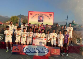 North Kashmir Football Premier League 2025 concludes with grand finale in Bandipora