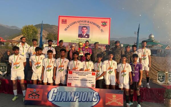 North Kashmir Football Premier League 2025 concludes with grand finale in Bandipora