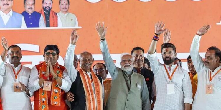 NDA releases manifesto for Bihar polls; promises jobs to one cr youth, free education, infra growth