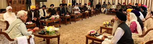 Delegations meet LG on language promotion, Nagar Kirtan plans
