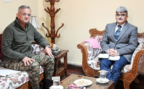 CS, GOC 15 Corps discuss civil–military coordination