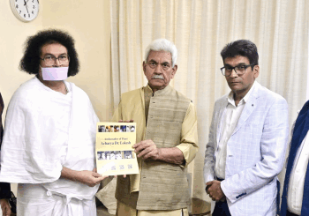 LG hosts dignitaries and releases Punjabi poetry book at Raj Bhawan