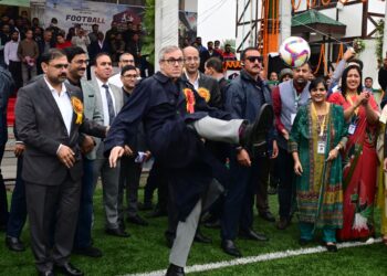 CM Omar Abdullah throws open 69th National School Games in Srinagar