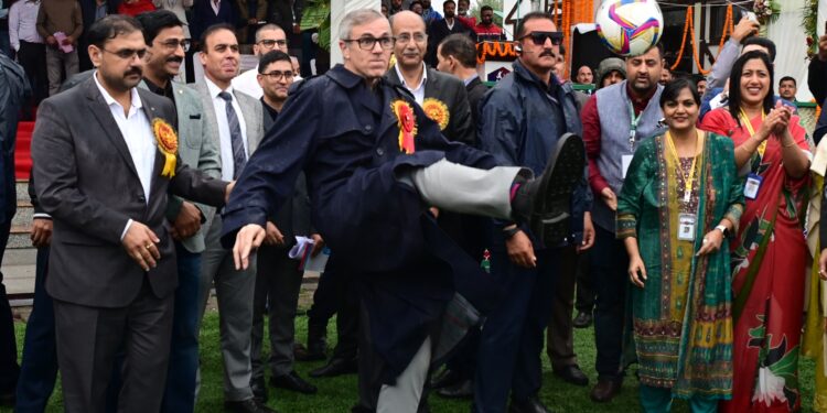 CM Omar Abdullah throws open 69th National School Games in Srinagar