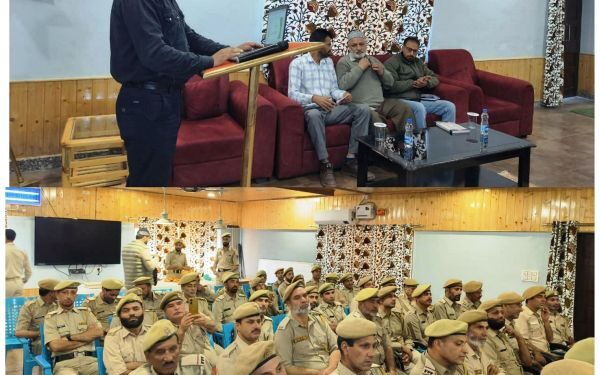 JKP, Forest Deptt collaborate for capacity building training on SOPs in north Kashmir
