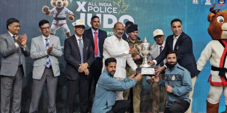 MoS Home Affairs graces closing ceremony of 10th All India Police Games Judo Cluster in Srinagar