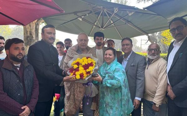 NC leaders file nominations for Rajya Sabha elections