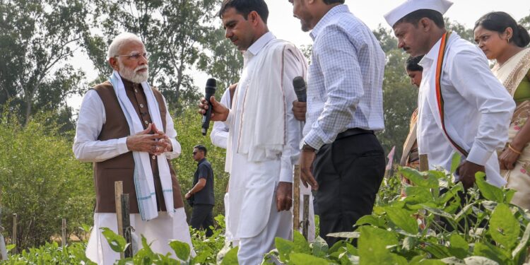 PM launches 2 agri schemes with over Rs 35k cr outlay; attacks Cong for ‘neglecting’ farm sector