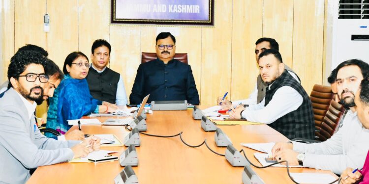 Rana urges multi-pronged strategy to boost tribal empowerment in J&K