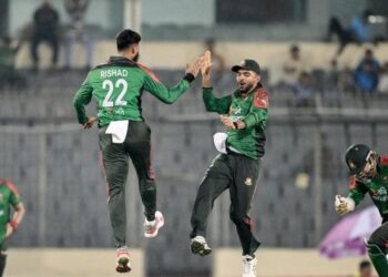 Rishad Hossain takes 6-35 as Bangladesh routs West Indies in first ODI