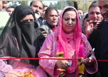 Sakeena Itoo holds Public Darbar in Kulgam