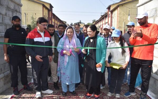 Sakeena Itoo inaugurates two-day Annual Sports Meet of GMC Srinagar