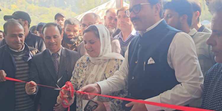 Sakeena Itoo inaugurates GHSS Boniyar expansion, lays foundation for new classrooms