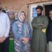 Sakeena Itoo visits fire-affected families in Langkhull Nandimarg