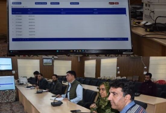 Supplementary Randomization of EVMs conducted at Budgam
