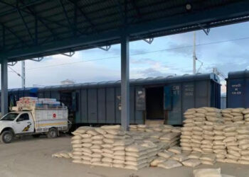 First freight train carrying industrial salt from Gujarat reaches Kashmir