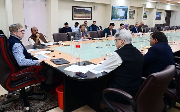 CM Omar Abdullah reviews readiness of Integrated Mining Surveillance System