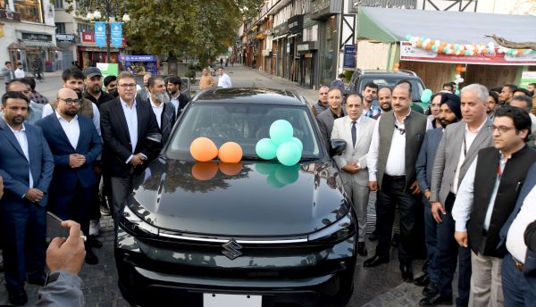Maruti Suzuki VICTORIS unveiled at Jamkash Vehicleades Kashmir