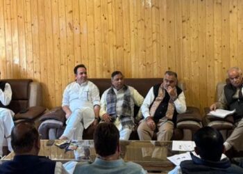 LoP chairs BJP Legislative Party Meeting in Kashmir