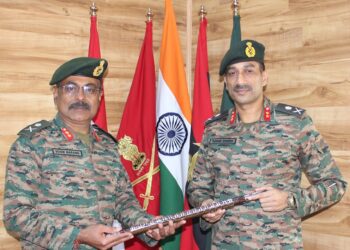 Maj Gen Tushar Sharma takes charge of Army’s Kilo Force