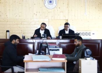 Circuit sitting of CAT Jammu Bench held at Leh