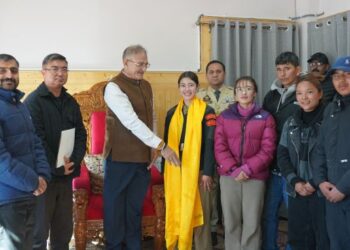 Women Athletes making Ladakh proud: LG Kavinder Gupta