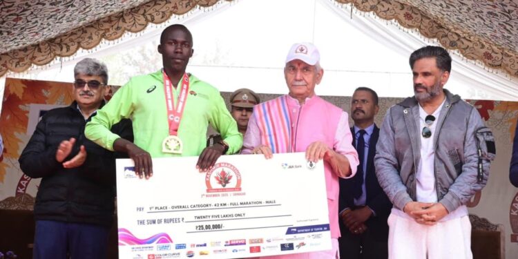 Kashmir Marathon key to tourism growth and youth engagement, says LG Sinha