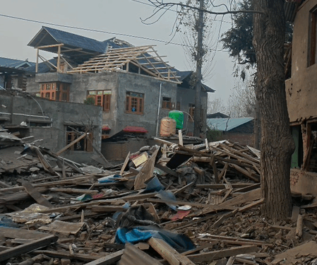 House of Dr Umar Nabi involved in Delhi blast demolished in Pulwama