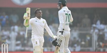 Flop show by Indian spinners as Muthusamy, Jansen seize control for SA