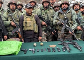 Arms, ammunition recovered near LoC in Kupwara: Police