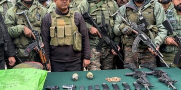 Arms, ammunition recovered near LoC in Kupwara: Police