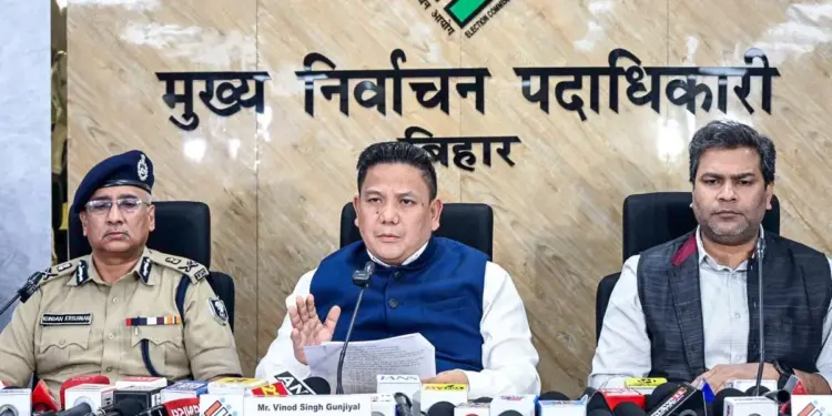 Bihar CEO hands over list of 243 newly elected MLAs to governor