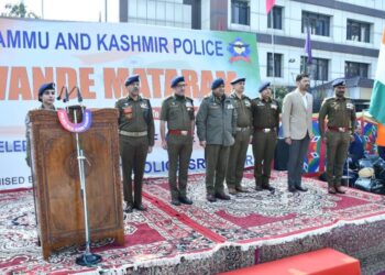DGP leads main commemoration prog at PCR Kashmir