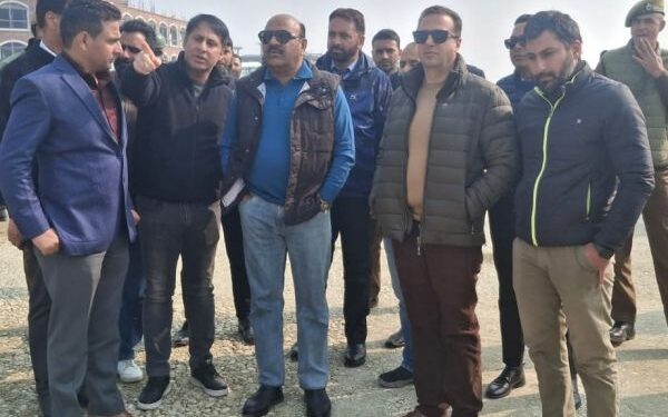 Deputy CM reviews progress of ongoing works on Sanat Nagar Flyover