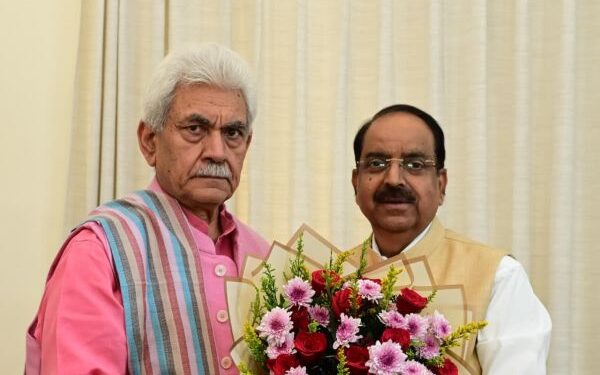 LG meets SKUAST-Jammu VC and Catholic Church delegation