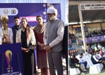 Hockey Men’s Junior World Cup 2025 Trophy Tour reaches Jammu