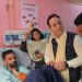 LoP Sunil Sharma meets Nowgam blast injured in Srinagar