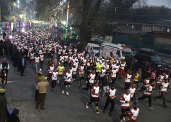 Kashmir runs for unity