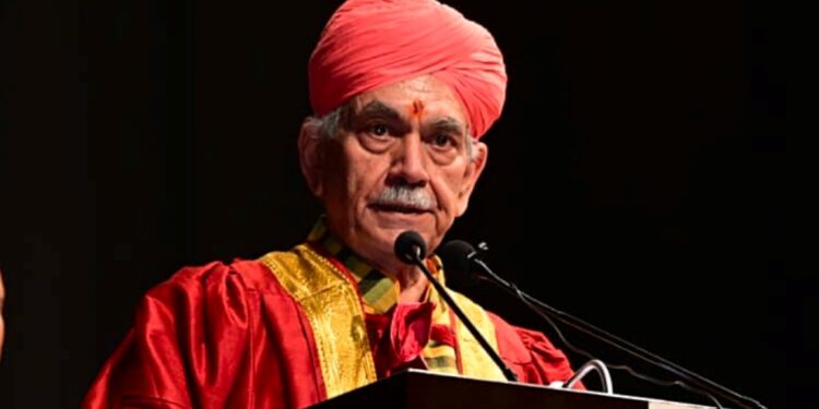 Society must stand against terror sympathisers: LG Sinha