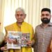 LG Sinha meets MLA, receives Dogri books