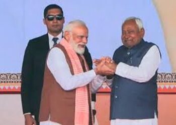 In presence of PM and Shah, Nitish sworn in as Bihar CM for record 10th time