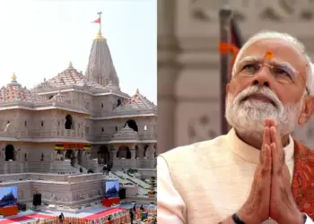 PM Modi hoists saffron flag atop Ayodhya Ram temple, says centuries-old wounds healing today